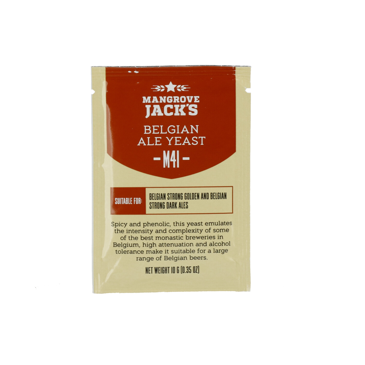 Mangrove Jack's Belgian Ale M41 10 gr voordelig kopen bij Braumarkt